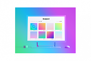 【酷站推荐】这一年该是渐变色设计的爆发期,三款渐变色网站